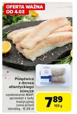 Carrefour Market Dorsz polędwica KOHLER oferta