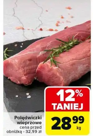 Carrefour Market Polędwiczki wieprzowe oferta