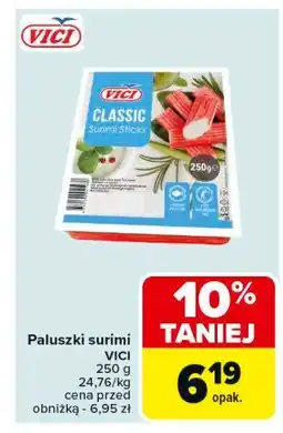 Carrefour Market Paluszki krabowe surimi Vici oferta