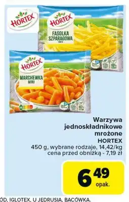 Carrefour Market Fasolka szparagowa żółta Hortex oferta