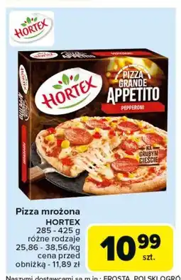 Carrefour Market Pizza grande appetito pepperoni Hortex oferta