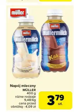 Carrefour Market Napój mleczny kakao Mullermilch oferta