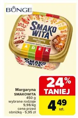 Carrefour Market Margaryna Smakowita maślany smak oferta