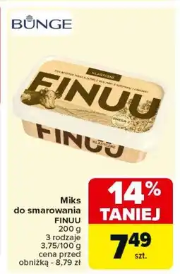 Carrefour Market Miks do smarowania Finuu miks klasyczne oferta