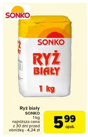 Carrefour Market Ryż biały Sonko oferta