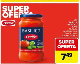 Carrefour Market Sos basilico Barilla oferta