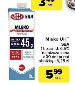 Carrefour Market Mleko wysokobiałkowe klasyczne 0.5% Mlekovita sba oferta