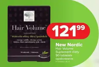 Drogeria Dr.Max New Nordic Hair Volume Suplement diety oferta