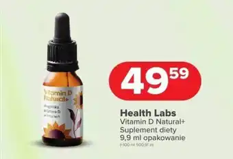 Drogeria Dr.Max Health Labs Vitamin D Natural+ Suplement diety oferta