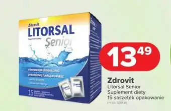 Drogeria Dr.Max Zdrovit Litorsal Senior Suplement diety oferta