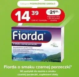 Drogeria Dr.Max Fiorda o smaku czarnej porzeczki oferta