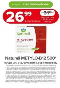 Drogeria Dr.Max Naturell METYLO-B12 500 suplement diety oferta