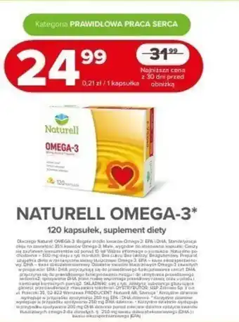 Drogeria Dr.Max Naturell OMEGA-3 suplement diety oferta