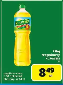 Carrefour Express Olej rzepakowy Kujawski Kujawski kruszwica oferta