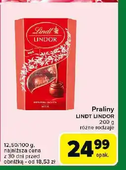 Carrefour Express Praliny Lindt lindor oferta