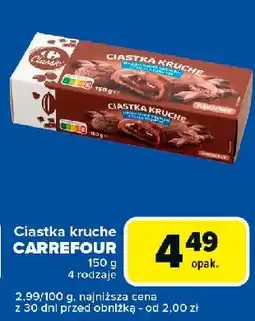 Carrefour Express Ciastka z z kremem czekoladowym Carrefour oferta