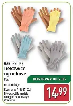 ALDI Rękawice ogrodowe rozm. 7-10 Gardenline oferta