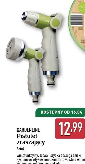 ALDI Pistolet zraszający Gardenline oferta