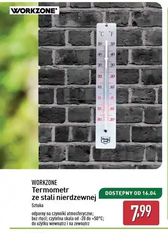 ALDI Termometr ze stali nerdzewnej 4.5 cm Workzone oferta