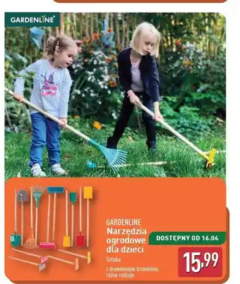 ALDI Motyka dla dzieci Gardenline oferta