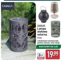 ALDI Lampa stołowa solarna Casalux oferta