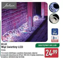 ALDI Wąż świetlny led Belavi oferta