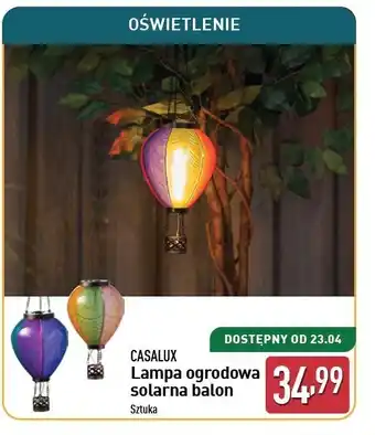 ALDI Lampa solarna balon Casalux oferta