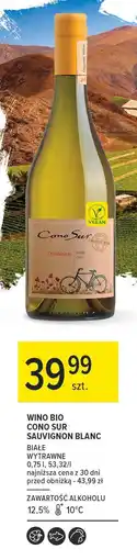 Carrefour Wino Cono Sur Bicicleta Sauvignon Blanc oferta