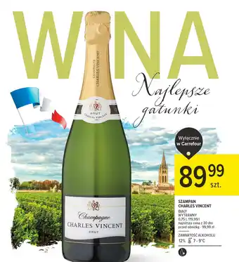 Carrefour Szampan Charles Vincent Brut oferta