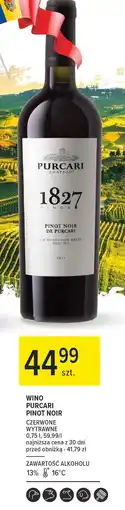 Carrefour Wino Purcari 1827 oferta