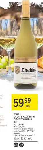 Carrefour Wino La Cave D'augustin Florent Chablis oferta