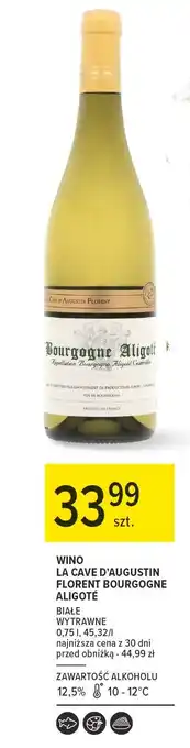 Carrefour Wino wytrawne Bourgogne Aligote oferta