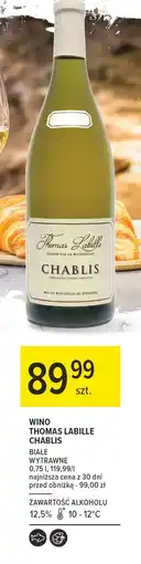 Carrefour Wino Chablis oferta