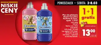 Biedronka Płyn do płukania tkanin Coccolino Perfume & Care 1.275l oferta