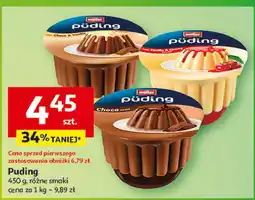 Auchan Pudding wanilia i wiśnia Muller oferta