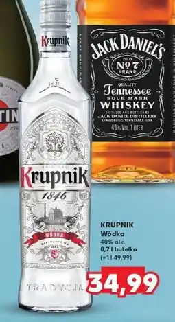 Kaufland Wódka Krupnik 1846 oferta