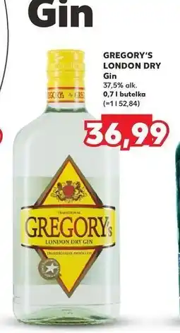 Kaufland Gin Gregory's oferta