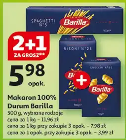 Auchan Makaron gnocchi Barilla oferta