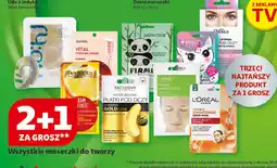 Auchan Maseczka do twarzy + opaska funny panda Mond'sub oferta