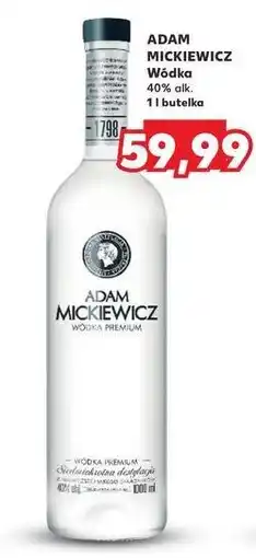 Kaufland Wódka Adam Mickiewicz oferta