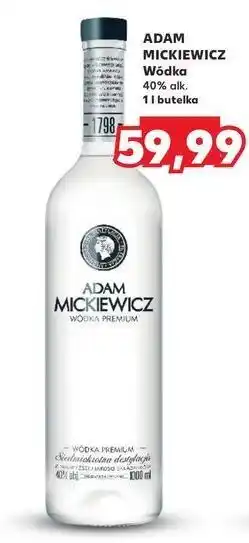 Kaufland Wódka Adam Mickiewicz oferta