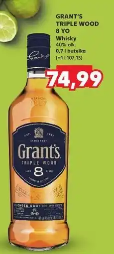 Kaufland Whiskey Grant's 8 Yo oferta