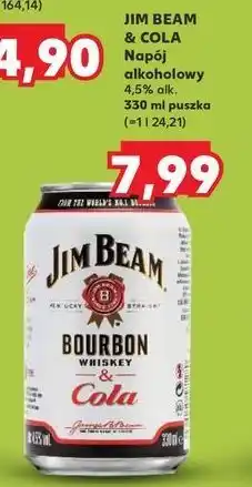 Kaufland Drink Jim Beam & Cola oferta