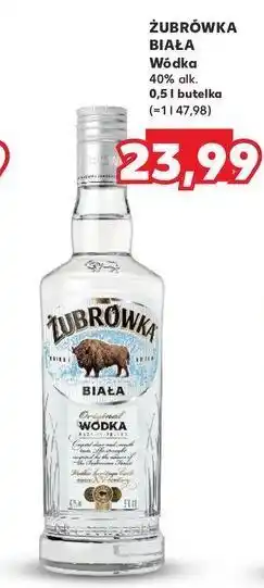 Kaufland Wódka Żubrówka Biała oferta