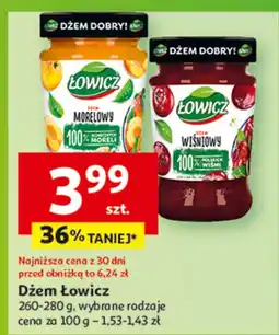 Auchan Dżem morelowy Łowicz oferta