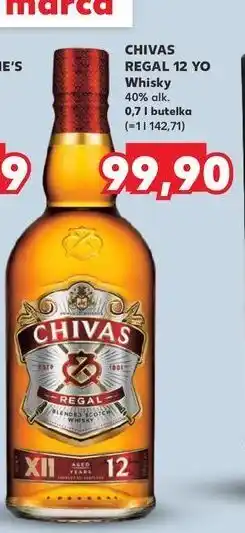 Kaufland Whisky Chivas Regal 12 oferta