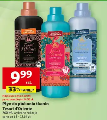 Auchan Płyn do płukania thalasso therapy Tesori D'oriente oferta