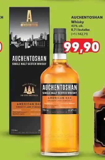 Kaufland Whisky karton Auchentoshan American Oak oferta