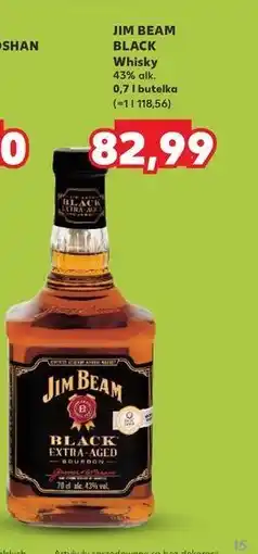 Kaufland Bourbon Jim Beam Black Extra Aged oferta