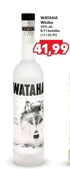 Kaufland Wódka Wataha Czysta oferta